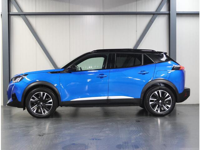 Peugeot e-2008 EV GT Pack 50 kWh 136PK | 1ste eigenaar | 3 FASE | AppleCarplay/AndroidAuto | Schuifkanteldak | Alcantara/LEER | 18"LMV | Camera | AUTOMAAT | Keyless | Adaptive Cruise Control | Climate Control | Camera | FULL LED | Two-Tone | Sfeerverlichting | Isofix | 