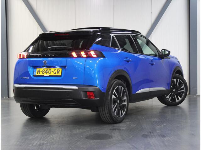 Peugeot e-2008 EV GT Pack 50 kWh 136PK | 1ste eigenaar | 3 FASE | AppleCarplay/AndroidAuto | Schuifkanteldak | Alcantara/LEER | 18"LMV | Camera | AUTOMAAT | Keyless | Adaptive Cruise Control | Climate Control | Camera | FULL LED | Two-Tone | Sfeerverlichting | Isofix | 