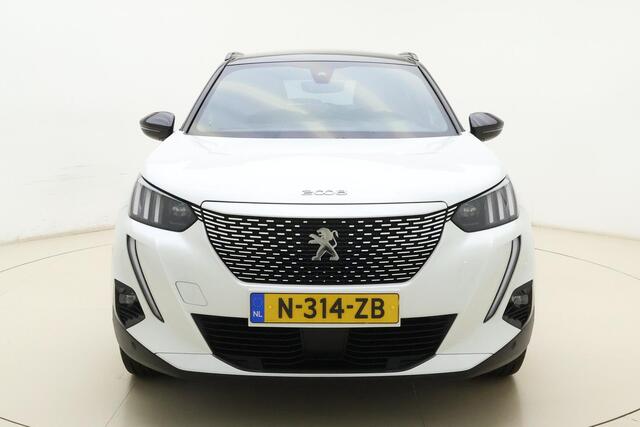 Peugeot e-2008 EV GT Pack 50 kWh SOH 91,25% l 1e Eigenaar l Alcantara l Schuif-Kanteldak l Full-LED l Apple Carplay & Android Auto l DAB l Bluetooth l Keyless l Navigatie