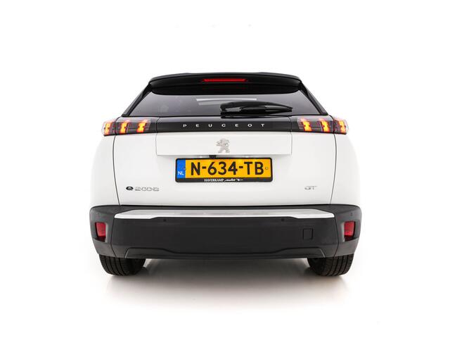 Peugeot e-2008 EV GT Pack 50 kWh [3-Fase-11kW] {SoH-88%} (INCL.BTW) *PANO | DIGI-COCKPIT | FULL-LED | BLIS | KEYLESS | LEATHER-MICROFIBRE | CAMERA | CARPLAY | CCS-FASTLOADER | DAB+ | NAVI-FULLMAP | ECC | PDC | SPORT-SEATS | AMBIENT-LIGHT | PRIVACY- – foto 5