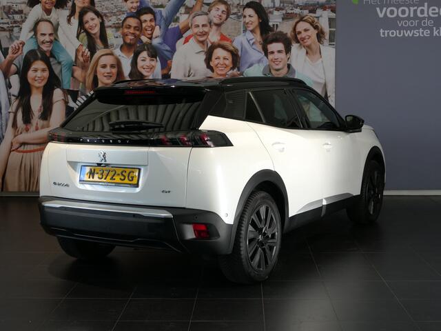 Peugeot e-2008 EV GT Pack 50 kWh - SOH 91,3% - Dealer onderhouden! - Elektrisch panoramadak - Stoelverwarming - Navi – foto 5