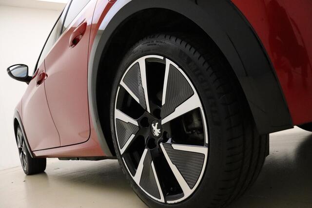 Peugeot e-208 EV GT 350 50 kWh 3 Fase | Navigatie | Climate Control | Stoelverwarming | Camera | Keyless Start | Lichtmetalen velgen