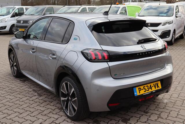 Peugeot e-208 EV GT Pack 50 kWh Adaptieve cruise control, Camera, Apple Carplay, Virtual Cockpit, Climate control