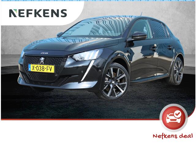 Peugeot e-208 EV GT 50 kWh 136PK | AppleCarPlay/AndroidAuto | Stoelverwarming | Halfleer | FULL LED | Achteruitrijcamera | 17"LMV |
