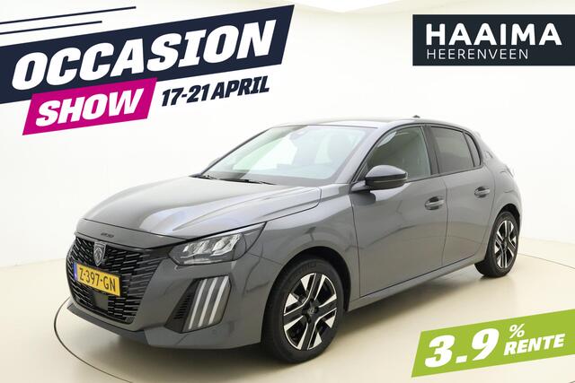 Peugeot e-208 EV Allure 51 kWh 156 Pk | 400km Actieradius WLTP | 16" Lichtmetalen velgen 'ELBORN' | 8 jaar fabrieksgarantie of 160.000 kilometer op het accupakket | Adaptieve cruise control met Stop&Go functie
