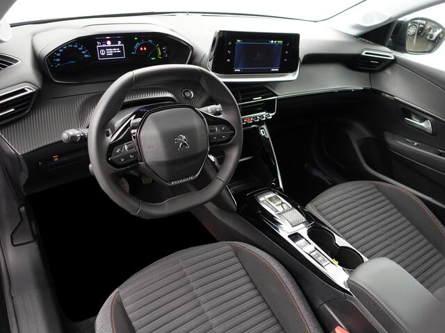 Peugeot e-208 EV Active Pack 50 kWh Allure Aut- Carbon, Lane Assist, CarPlay, Android Auto, Sport Interieur