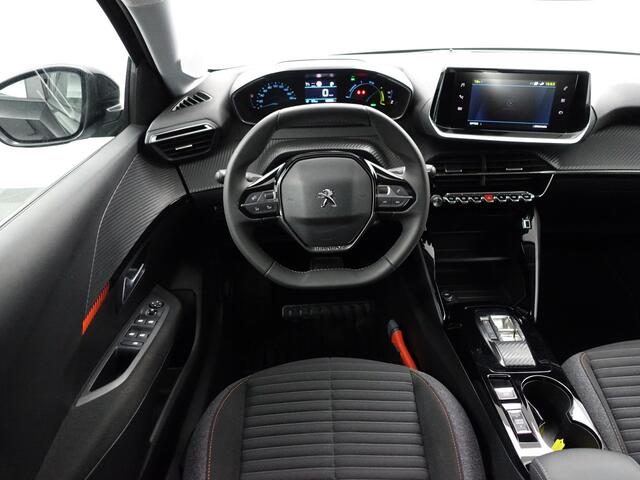 Peugeot e-208 EV Active Pack 50 kWh Allure Aut- Carbon, Lane Assist, CarPlay, Android Auto, Sport Interieur
