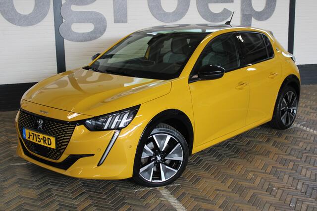 Peugeot e-208 EV GT 350 50 kWh | Incl. 12 maanden garantie | Stoelverwarming | Panoramadak | Climate control | Adaptieve cruise control | Parkeercamera | Apple carplay/Android auto |