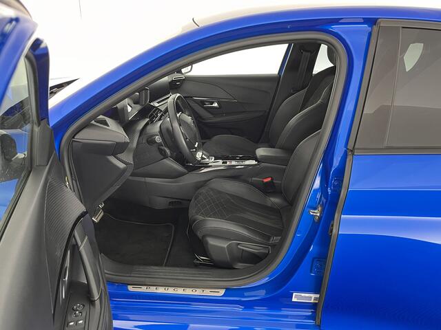Peugeot e-208 EV GT Pack 50 kWh [ 3-Fase ] (INCL-BTW) *FULL-LED | DIGI-COCKPIT | BLINDSPOT | CAMERA | LEATHER-ALCANTARA | NAVI-FULLMAP | LANE-ASSIST | KEYLESS | DAB | CCS-FASTLOADER | HEATED-SPORTSEATS | AMBIENT-LIGHT | 17"ALU*