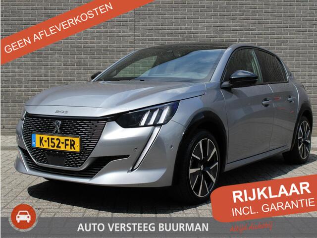 Peugeot e-208 EV GT 350 50 kWh Cruise/Climate control, Navigatie, Apple carplay/Android auto, Panoramadak,