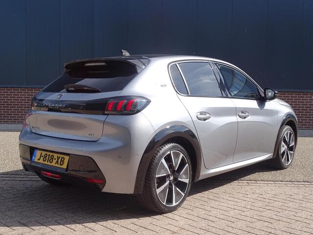 Peugeot e-208 EV GT 350 50 kWh AUTOMAAT| NAVIGATIE|VIRTULE DISPLAY|GT-LINE|FULL LED KOPLAMPE|ACTIERADIUS 400 KM|DODEHOEK DETECTIE|ACHTER UIT RIJ CAMERA|
