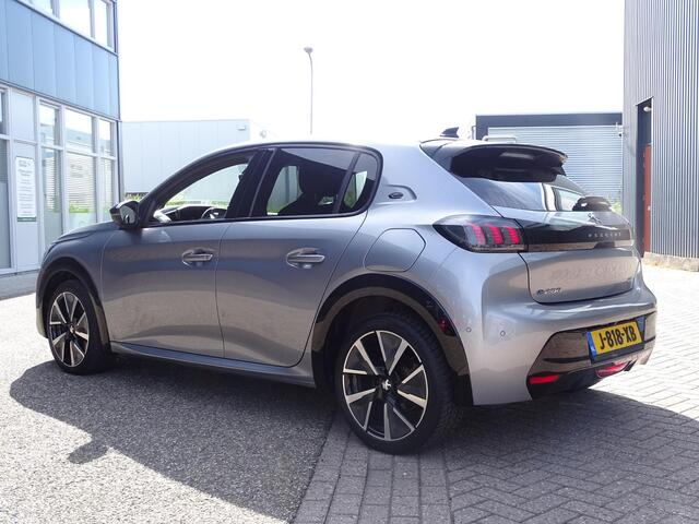 Peugeot e-208 EV GT 350 50 kWh AUTOMAAT| NAVIGATIE|VIRTULE DISPLAY|GT-LINE|FULL LED KOPLAMPE|ACTIERADIUS 400 KM|DODEHOEK DETECTIE|ACHTER UIT RIJ CAMERA|