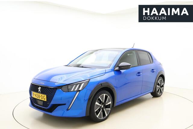 Peugeot e-208 EV GT Pack 50 kWh 136pk | Navigatie | Panoramadak | Camera | KeyLess | Lichtmetalen Velgen | Dodehoek sensoren