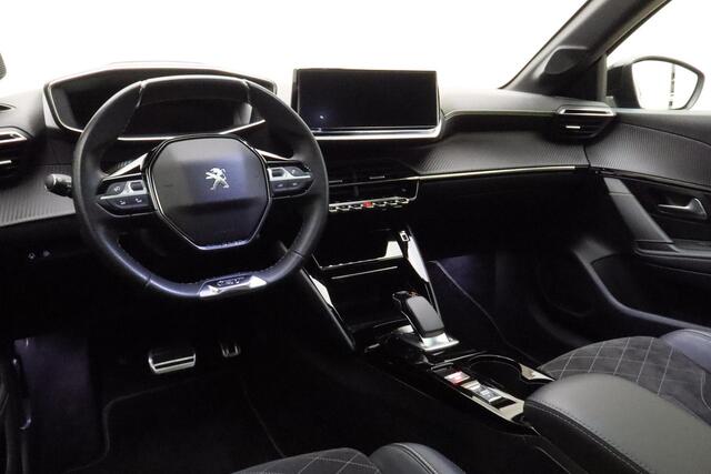 Peugeot e-208 EV GT Pack 50 kWh 136pk | Navigatie | Panoramadak | Camera | KeyLess | Lichtmetalen Velgen | Dodehoek sensoren