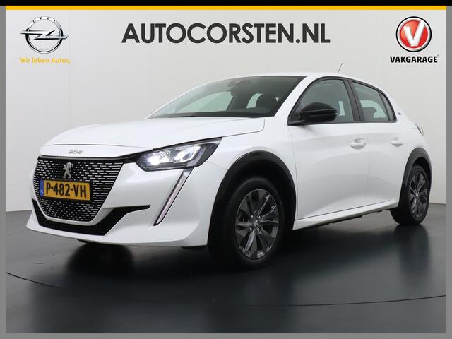 Peugeot e-208 EV Active Pack 50kWh Apple Carplay Android Auto Navi Ecc Cruise Control Pdc DAB+ Bluetooth Led Lmv Keyless Bluetooth Connected services 1e Eigenaar Origineel Nederlandse Auto