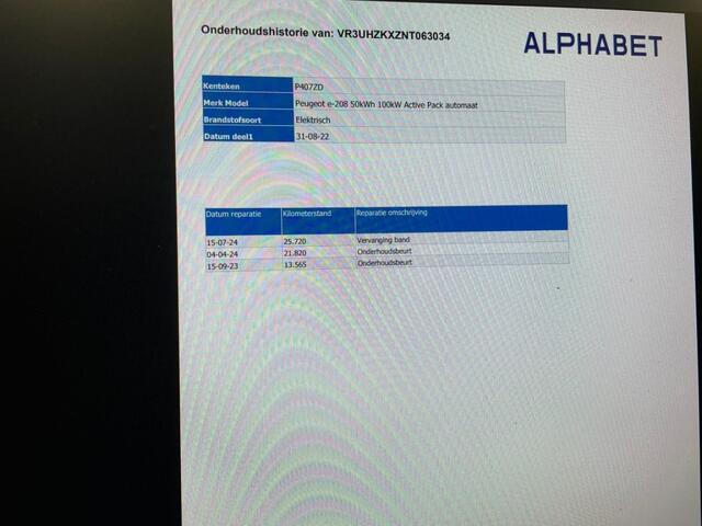 Peugeot e-208 Active Pack 50 kWh - Carplay, Cruise