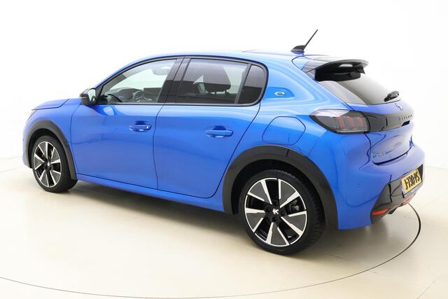 Peugeot e-208 EV GT 350 50 kWh | Navigatie | Panorama dak | Stoelverwarming | Weinig KM! | Getint Glas | Achteruit rij Camera