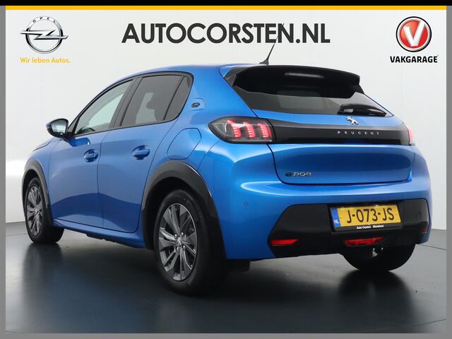 Peugeot e-208 EV Allure 50kWh Panormadak Adaptieve Cruise Control 360°Camera Navi Ecc Stoelverwarming Apple Carplay Android Auto DAB+ Lane Assist Keyless Led Pdc 1e Eigenaar 100% Dealeronderhouden Origineel Nederlandse Auto