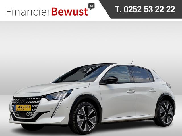 Peugeot e-208 EV GT ACTIE! BETAAL NU 9950 50/50 GRATIS 2JR RENTEVRIJ FINANCIEREN