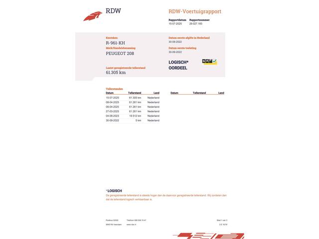 Peugeot e-208 EV Active Pack 50 kWh 3-Fase 1e-Eig. & Dealer-Onderh. BOVAG-Garantie. NL-Auto..