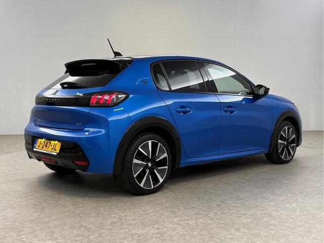 Peugeot e-208 EV GT 350 50 kWh | Snelladen | Pano | 360° | Virtual | Sfeerverl. | Carplay | Stoelverw. | Keyless | NAP