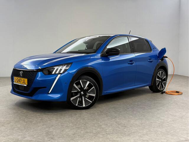 Peugeot e-208 EV GT 350 50 kWh | Snelladen | Pano | 360° | Virtual | Sfeerverl. | Carplay | Stoelverw. | Keyless | NAP