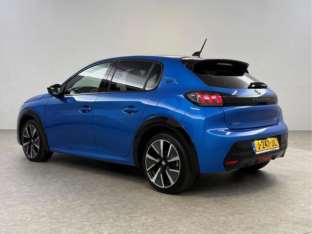 Peugeot e-208 EV GT 350 50 kWh | Snelladen | Pano | 360° | Virtual | Sfeerverl. | Carplay | Stoelverw. | Keyless | NAP