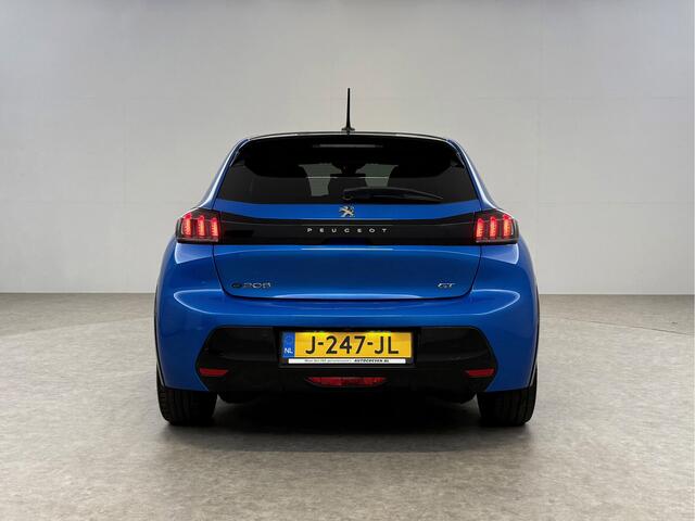 Peugeot e-208 EV GT 350 50 kWh | Snelladen | Pano | 360° | Virtual | Sfeerverl. | Carplay | Stoelverw. | Keyless | NAP