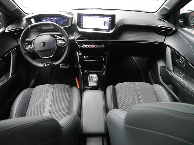 Peugeot e-208 EV GT 51 kWh | Panoramadak | Adaptive cruisecontrol | Led | Lichtmetalen velgen | Camera voor en achter | Draadloze telefoonlader | Keyless entry en start | Warmtepomp