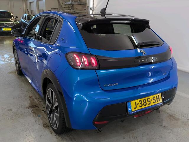 Peugeot e-208 EV GT 350 50 kWh NL-AUTO | PANORAMA DAK | SOH 91%