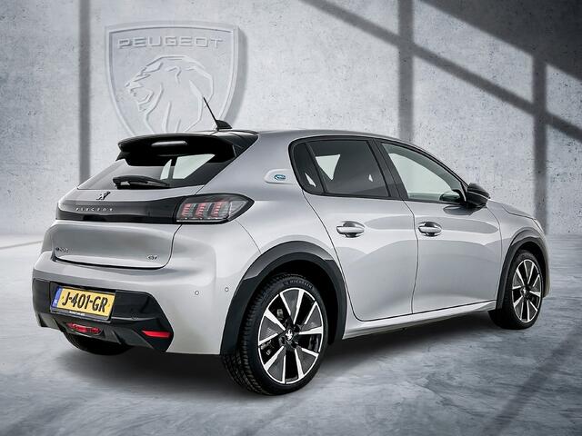 Peugeot e-208 EV GT 350 50 kWh | Rijklaar | Panoramadak | Adaptive Cruise | Leder |