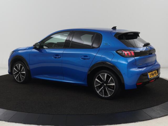 Peugeot e-208 EV GT 350 50 kWh | Stoelverwarming | Adaptive cruise | Camera | Leder-Alcantara | Keyless | Navigatie | Full LED | DAB | Climate control | Dodehoek detectie | Parkeerhulp