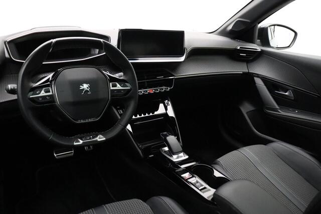 Peugeot e-208 EV GT 350 50 kWh 136pk | 12% Bijtelling! | Navigatie | Panoramadak | Camera | KeyLess | Lichtmetalen Velgen | Dodehoek sensoren