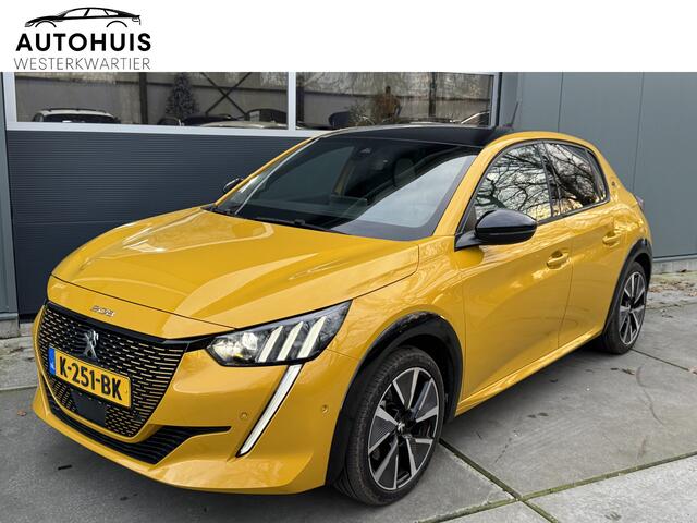 Peugeot e-208 EV GT-Line 350 50 kWh Climate Control Panorama dak Camera Navigatie Stoelverwarming