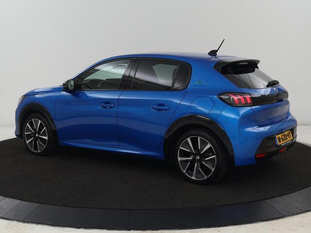 Peugeot e-208 EV GT Pack 50 kWh | Adaptive cruise | Carplay | Camera | Half leder | Keyless | Sportstoelen | Navigatie | Full LED