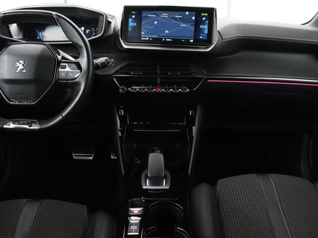 Peugeot e-208 EV GT Pack 50 kWh | Adaptive cruise | Carplay | Camera | Half leder | Keyless | Sportstoelen | Navigatie | Full LED