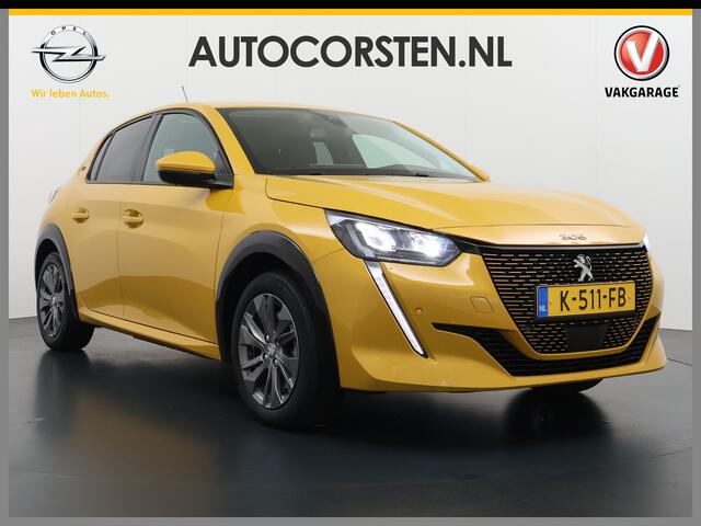 Peugeot e-208 EV Allure Première 50kWh SOH 89% Navi Ecc Stoelverwarming 360°Camera Apple Carplay Android Auto Cruise Control Pdc Led Lmv 16" Privacy Glas DAB+ Keyless Rijstrooksensor 1e Eigenaar Origineel Nederlandse Auto Dealeronderhouden