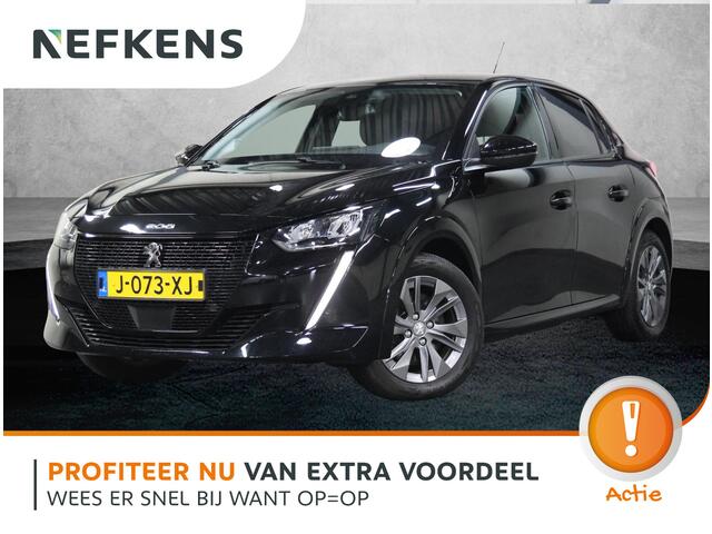 Peugeot e-208 Allure 50kWh 136PK | Accu 94% | Achteruitrijcamera | Navigatie | 3 FASE | AppleCarplay/AndroidAuto | 16"LMV | Keyless | Parkeersensoren | Climate Control | Adaptive Cruise Control | Isofix |