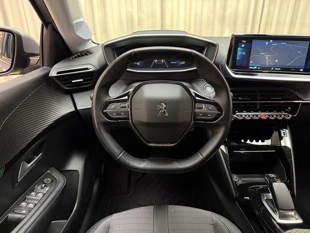 Peugeot e-208 EV Allure Première 3 fase 50 kWh Org.NL! / 1/2 Leder / Stoelverwarming / Carplay / Keyless / Camera / Navigatie / Cruise / 16'' LMV