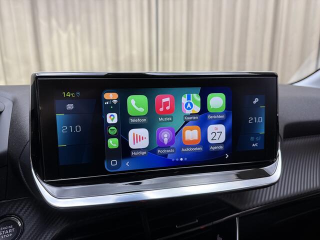Peugeot e-208 EV Allure Première 3 fase 50 kWh Org.NL! / 1/2 Leder / Stoelverwarming / Carplay / Keyless / Camera / Navigatie / Cruise / 16'' LMV