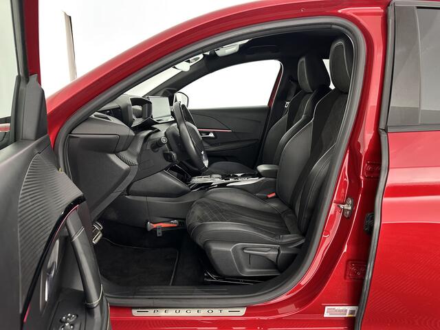 Peugeot e-208 EV GT Pack 50 kWh [ 3-Fase-11kW ] {SOH-88%] (INCL-BTW) *FULL-LED | DIGI-COCKPIT | BLINDSPOT | CAMERA | LEATHER-ALCANTARA | AMBIENTLIGHT | NAVI-FULLMAP | LANE-ASSIST | KEYLESS | DAB | CCS-FASTLOADER | HEATED-SPORTSEATS | 17''ALU*