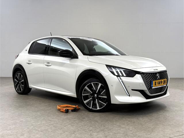 Peugeot e-208 EV GT 50 kWh | Snelladen | SOH 93% | Pano | Sfeer | Virtual | Clima | Adap. Cruise | Camera | Carplay