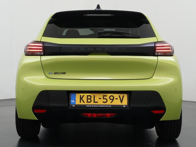 Peugeot e-208 EV Allure 51 kWh NIEUWE AUTO 8KM!| PEUGEOT GARANTIE T/M 05-2027| PARKEERSENSOREN VOOR + ACHTER| WARMTEPOMP| APPLE CARPLAY/ ANDROID AUTO| CRUISE CONTROL