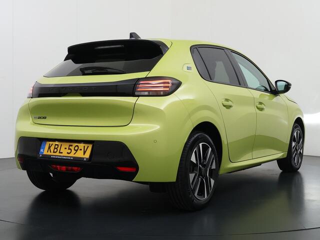 Peugeot e-208 EV Allure 51 kWh NIEUWE AUTO 8KM!| PEUGEOT GARANTIE T/M 05-2027| PARKEERSENSOREN VOOR + ACHTER| WARMTEPOMP| APPLE CARPLAY/ ANDROID AUTO| CRUISE CONTROL