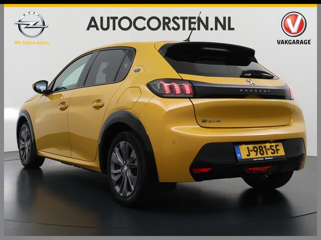 Peugeot e-208 *Gereserveerd / Reserved* EV Allure 50kWh SOH 92% Navi Ecc 360°Camera Apple Carplay Android Auto Cruise Control Pdc Keyless Privacy Glas Lmv 16" Led DAB Regen-Lichtsensor Isofix Origineel Nederlandse Auto