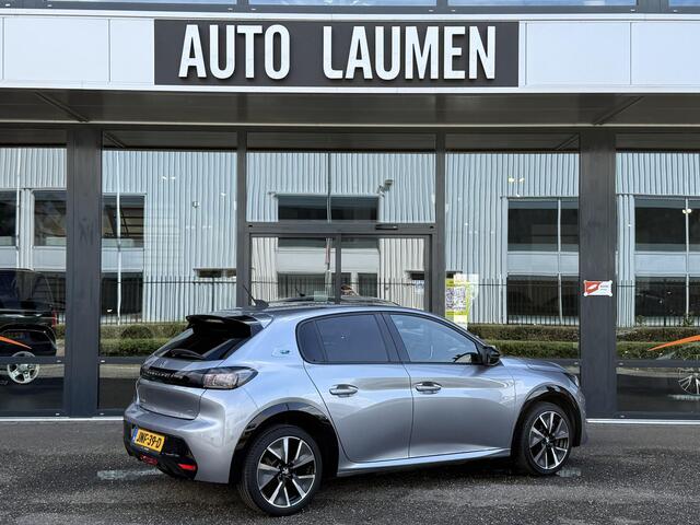 Peugeot e-208 EV GT Pack 50 kWh Full Electric 3 Fase Automaat Panodak Leder Alcantara LED 17 Inch 360 Camera ACC Stuurhulp