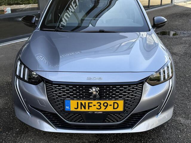 Peugeot e-208 EV GT Pack 50 kWh Full Electric 3 Fase Automaat Panodak Leder Alcantara LED 17 Inch 360 Camera ACC Stuurhulp