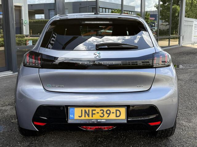 Peugeot e-208 EV GT Pack 50 kWh Full Electric 3 Fase Automaat Panodak Leder Alcantara LED 17 Inch 360 Camera ACC Stuurhulp