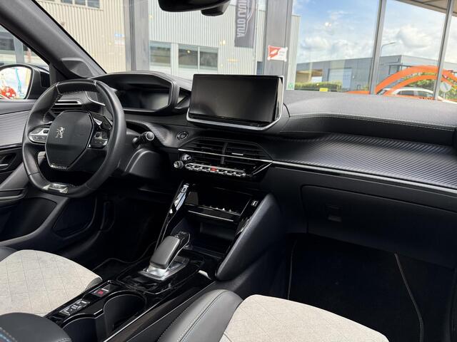 Peugeot e-208 EV GT Pack 50 kWh Full Electric 3 Fase Automaat Panodak Leder Alcantara LED 17 Inch 360 Camera ACC Stuurhulp