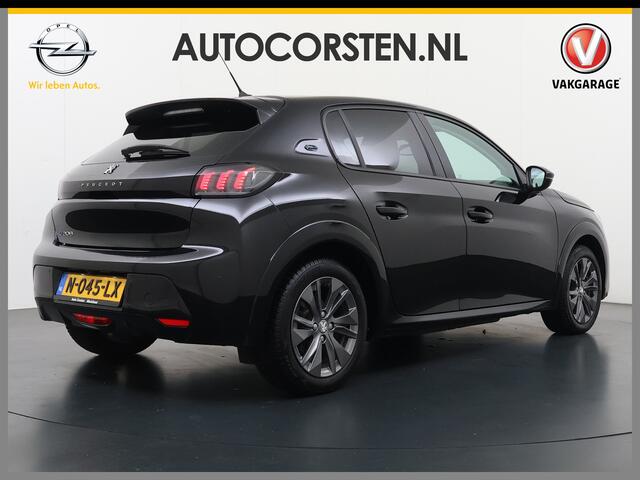 Peugeot e-208 EV Allure Pack 50kWh SOH 89% Stoelverwarming 3D-Navi 360°Camera Apple Carplay Android Auto Keyless Lmv Privacy Glas Led Bluetooth Isofix DAB+ Rijstrooksensor